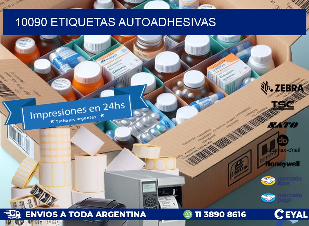 10090 ETIQUETAS AUTOADHESIVAS