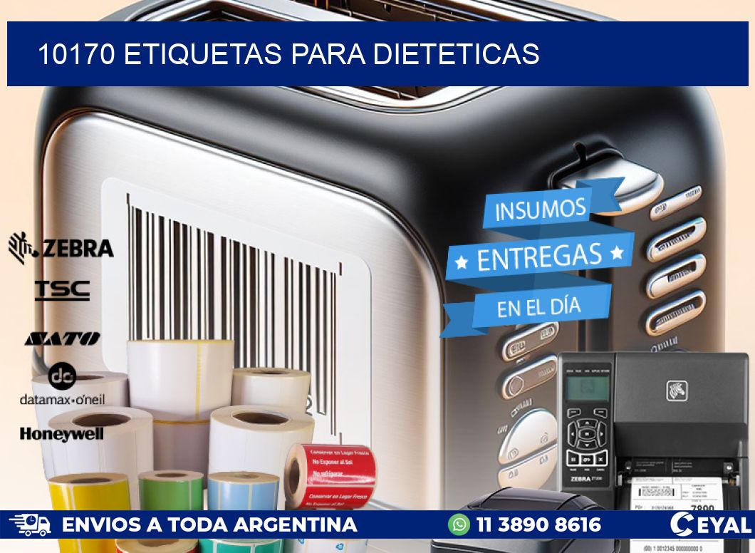 10170 ETIQUETAS PARA DIETETICAS