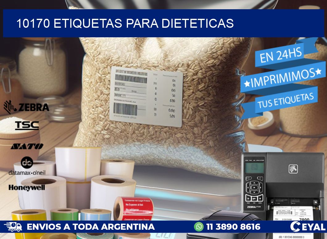 10170 ETIQUETAS PARA DIETETICAS