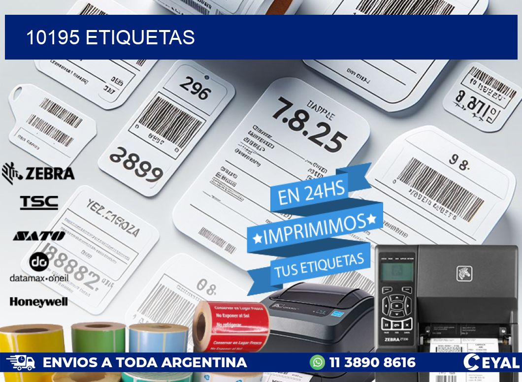 10195 ETIQUETAS