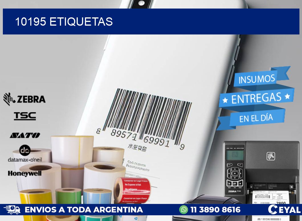 10195 ETIQUETAS