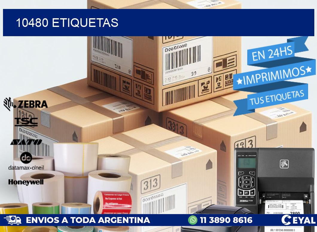 10480 ETIQUETAS
