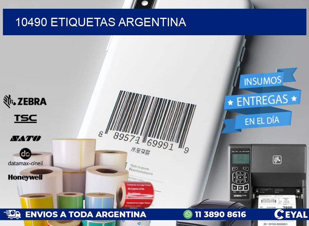 10490 ETIQUETAS ARGENTINA