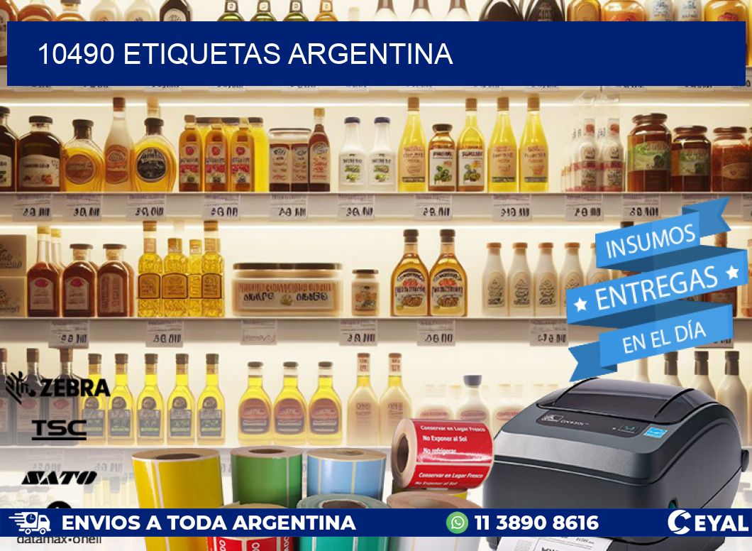 10490 ETIQUETAS ARGENTINA