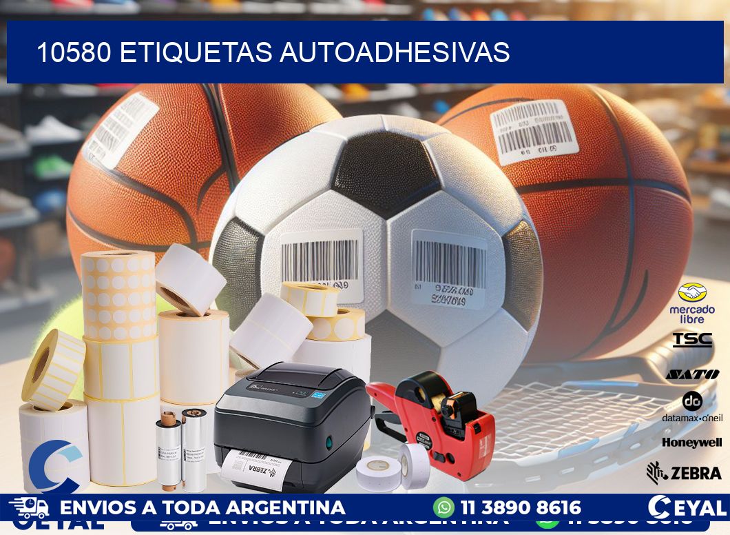 10580 ETIQUETAS AUTOADHESIVAS
