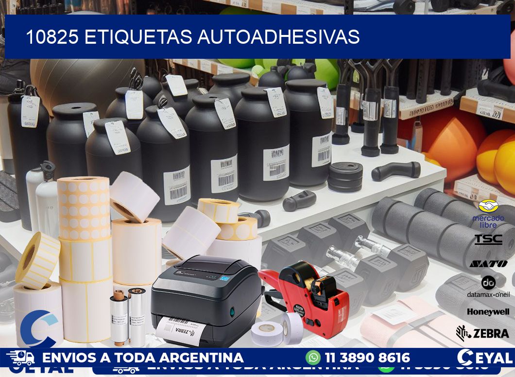 10825 ETIQUETAS AUTOADHESIVAS