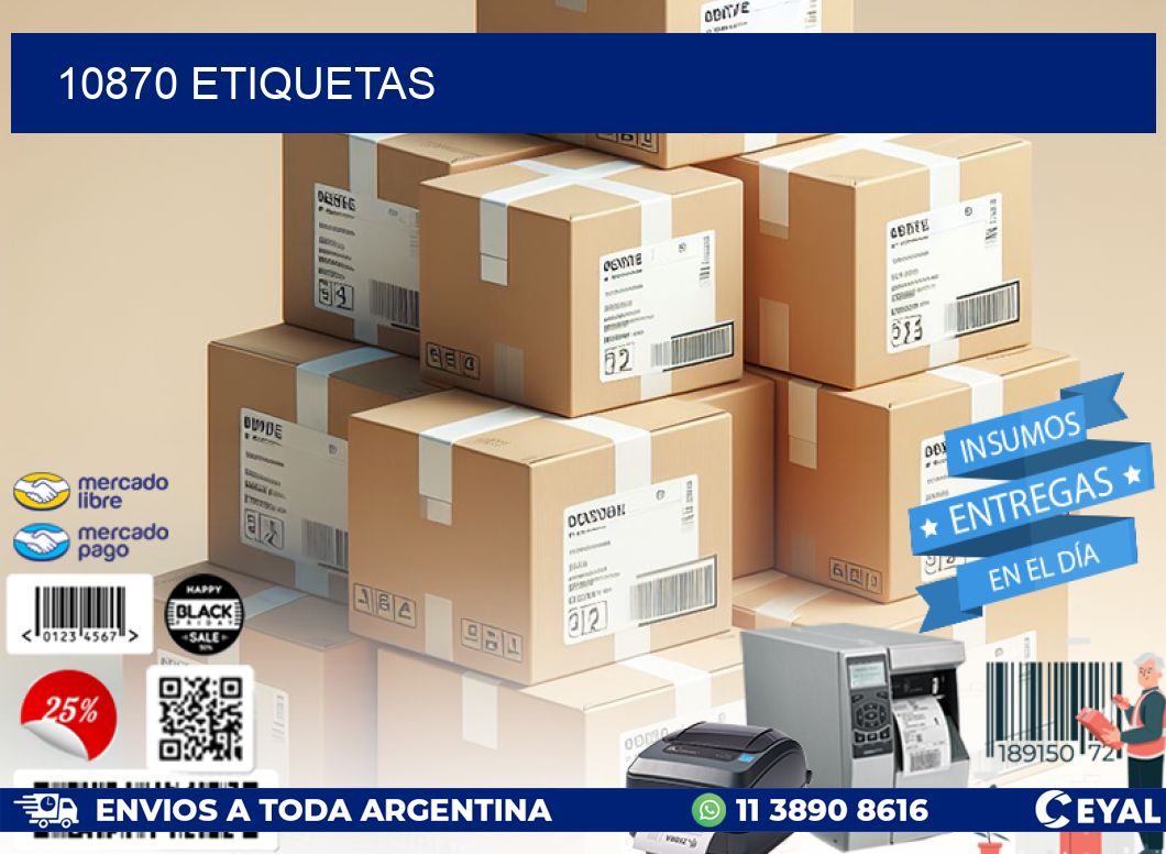 10870 ETIQUETAS