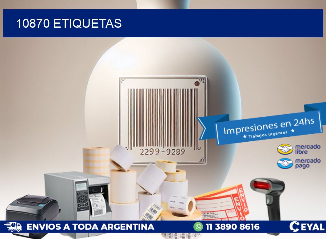 10870 ETIQUETAS