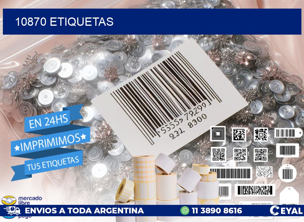 10870 ETIQUETAS