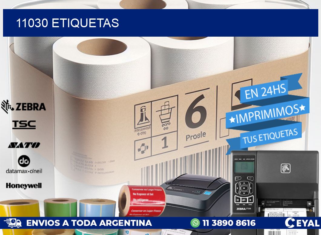 11030 ETIQUETAS