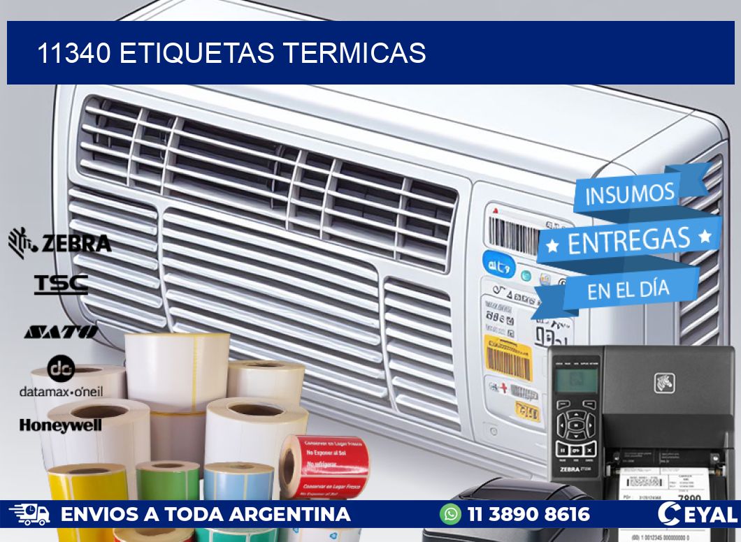 11340 ETIQUETAS TERMICAS