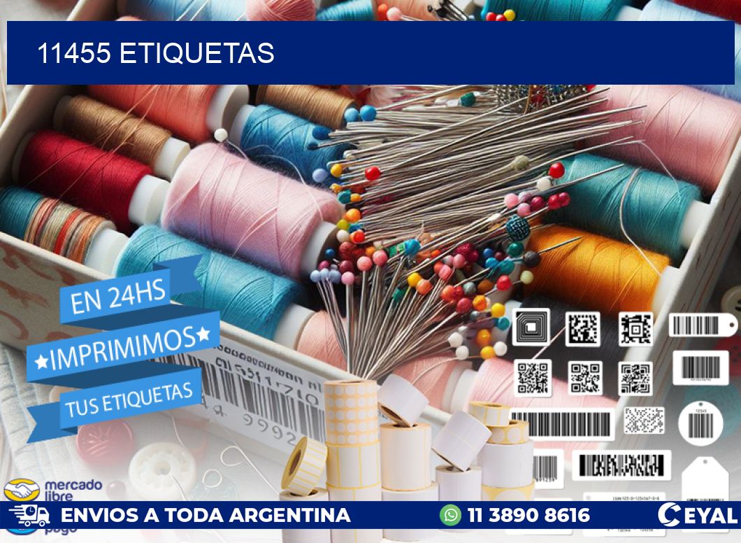 11455 ETIQUETAS