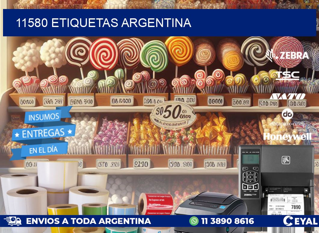 11580 ETIQUETAS ARGENTINA