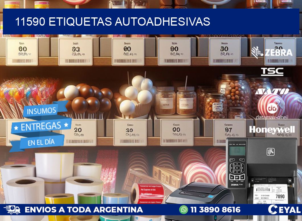11590 ETIQUETAS AUTOADHESIVAS