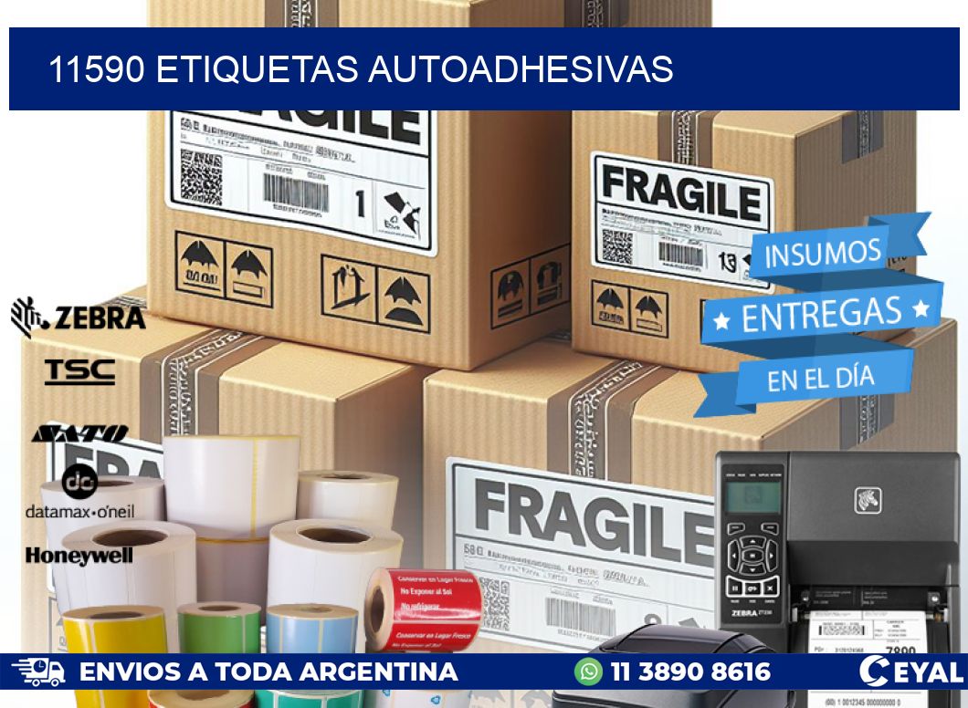 11590 ETIQUETAS AUTOADHESIVAS