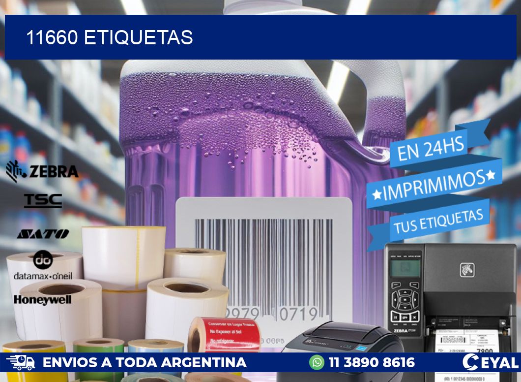 11660 ETIQUETAS