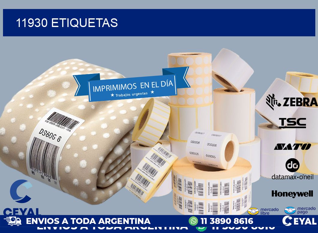 11930 ETIQUETAS