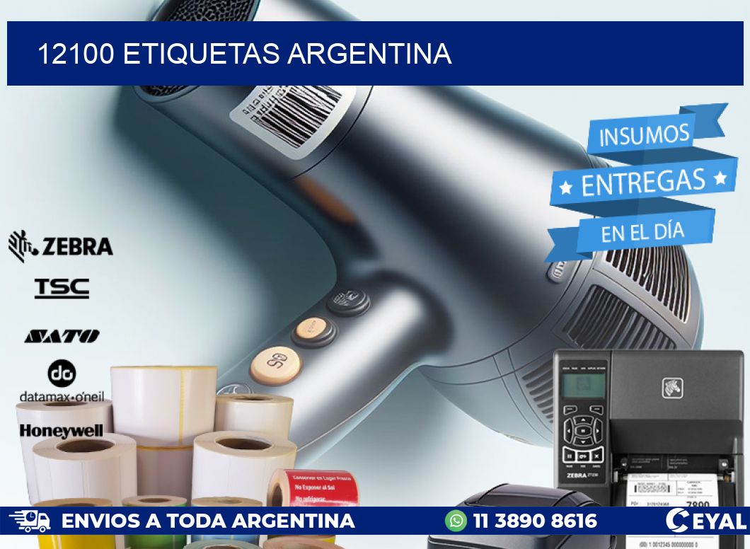 12100 ETIQUETAS ARGENTINA