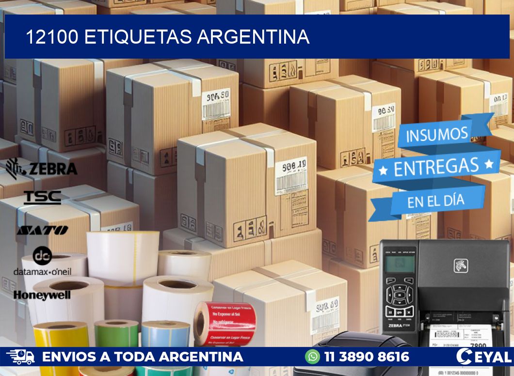 12100 ETIQUETAS ARGENTINA