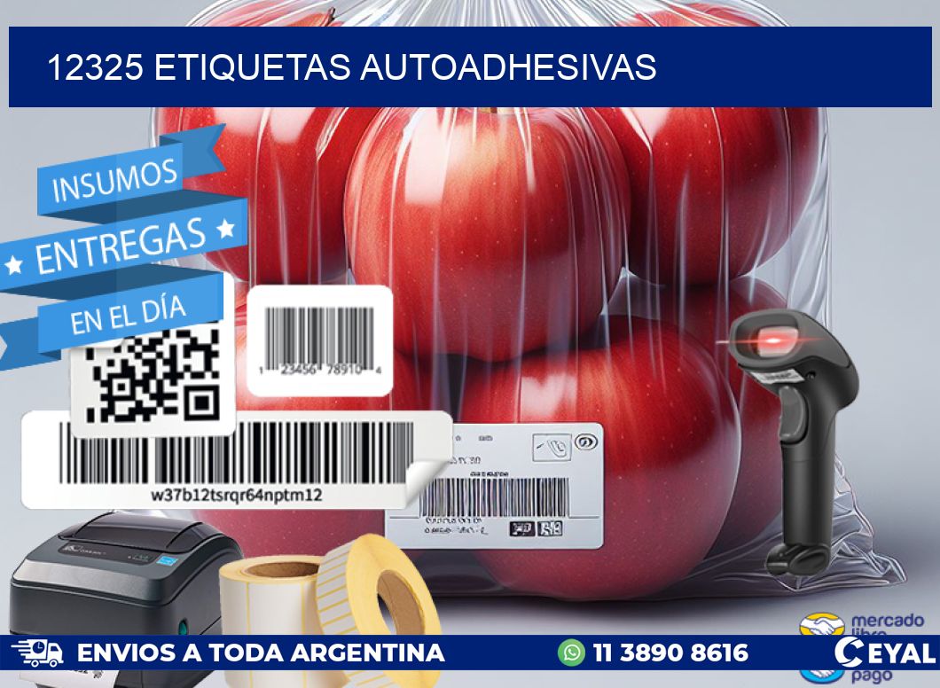 12325 ETIQUETAS AUTOADHESIVAS
