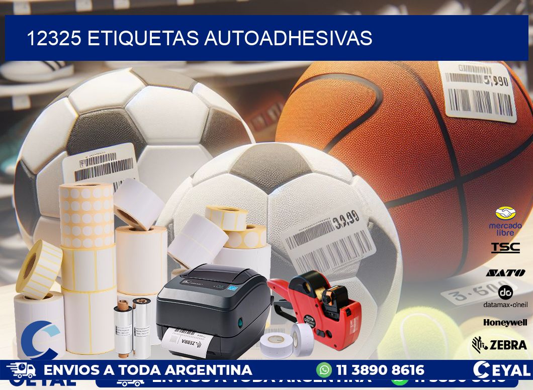 12325 ETIQUETAS AUTOADHESIVAS
