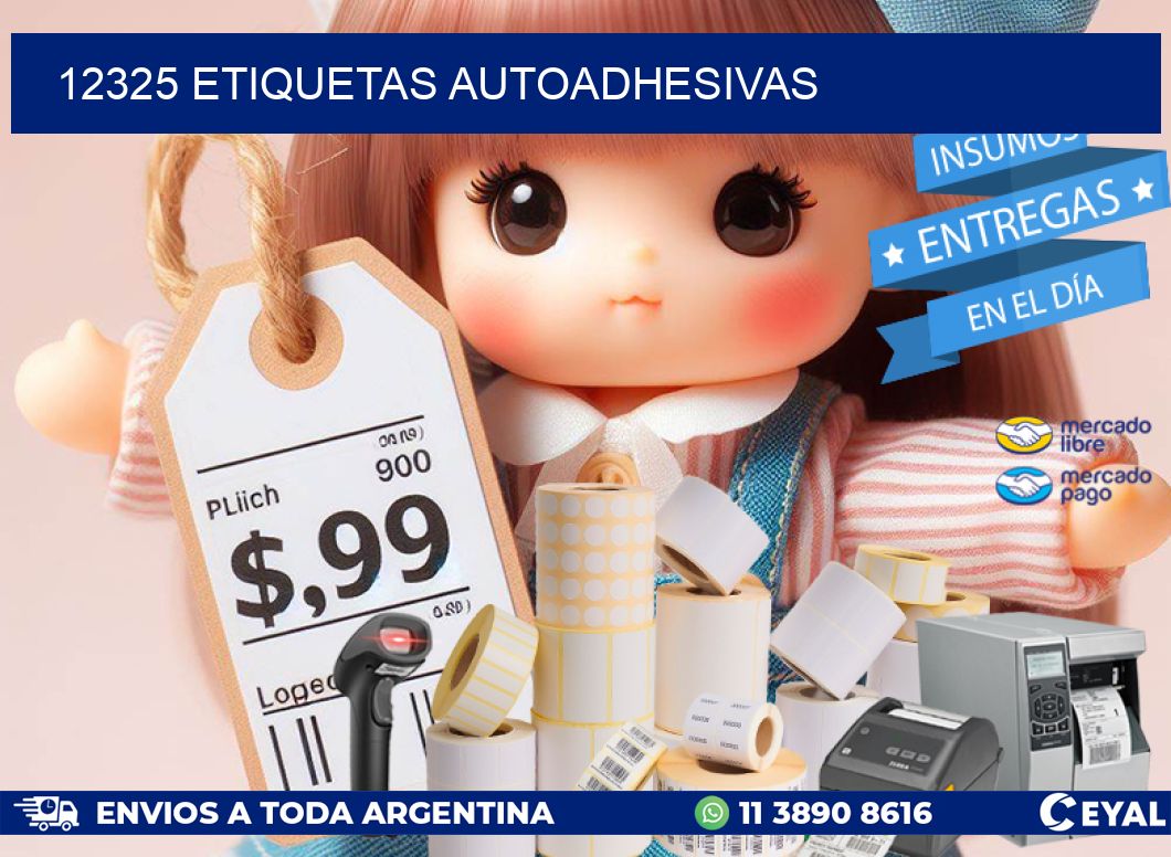 12325 ETIQUETAS AUTOADHESIVAS