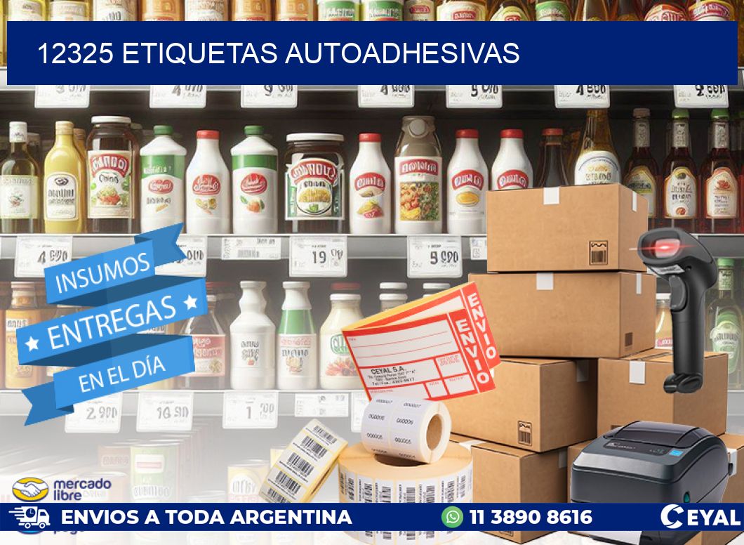 12325 ETIQUETAS AUTOADHESIVAS