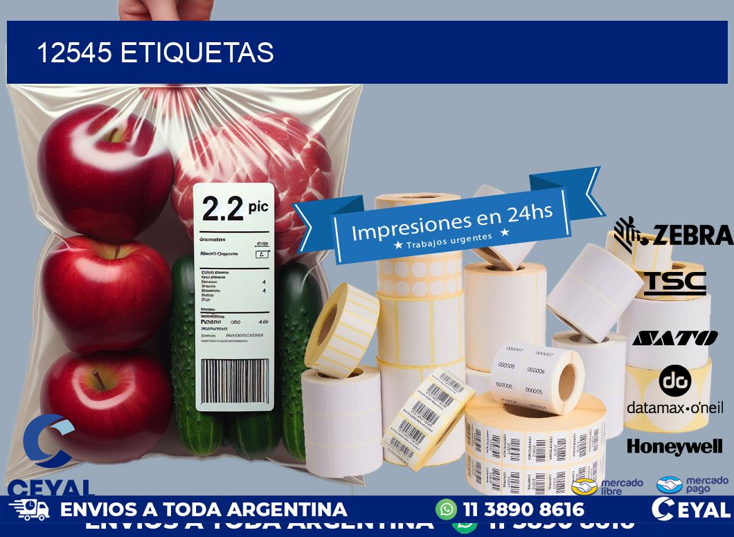 12545 ETIQUETAS