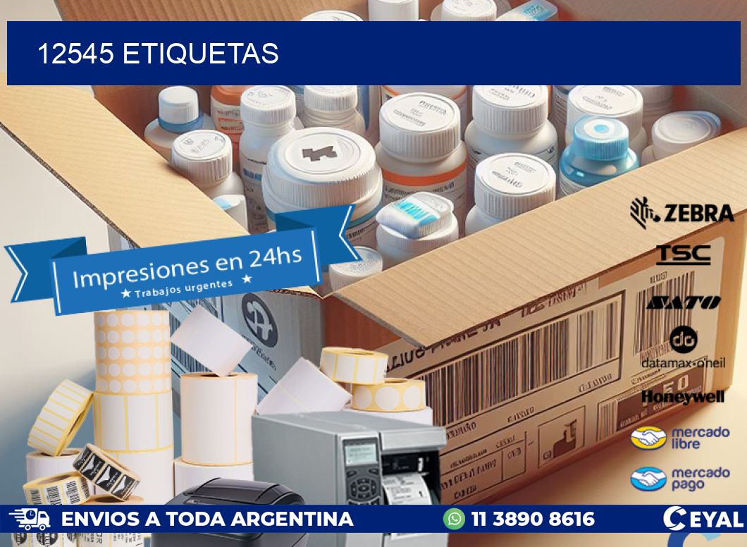 12545 ETIQUETAS