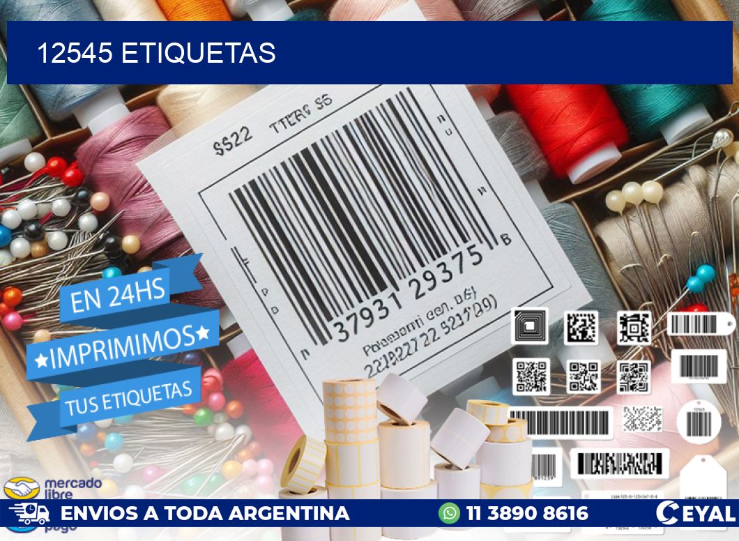 12545 ETIQUETAS