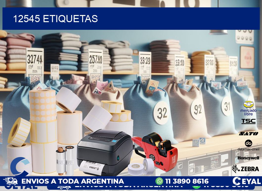 12545 ETIQUETAS