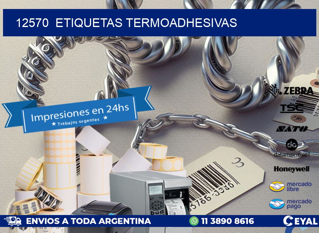 12570  ETIQUETAS TERMOADHESIVAS