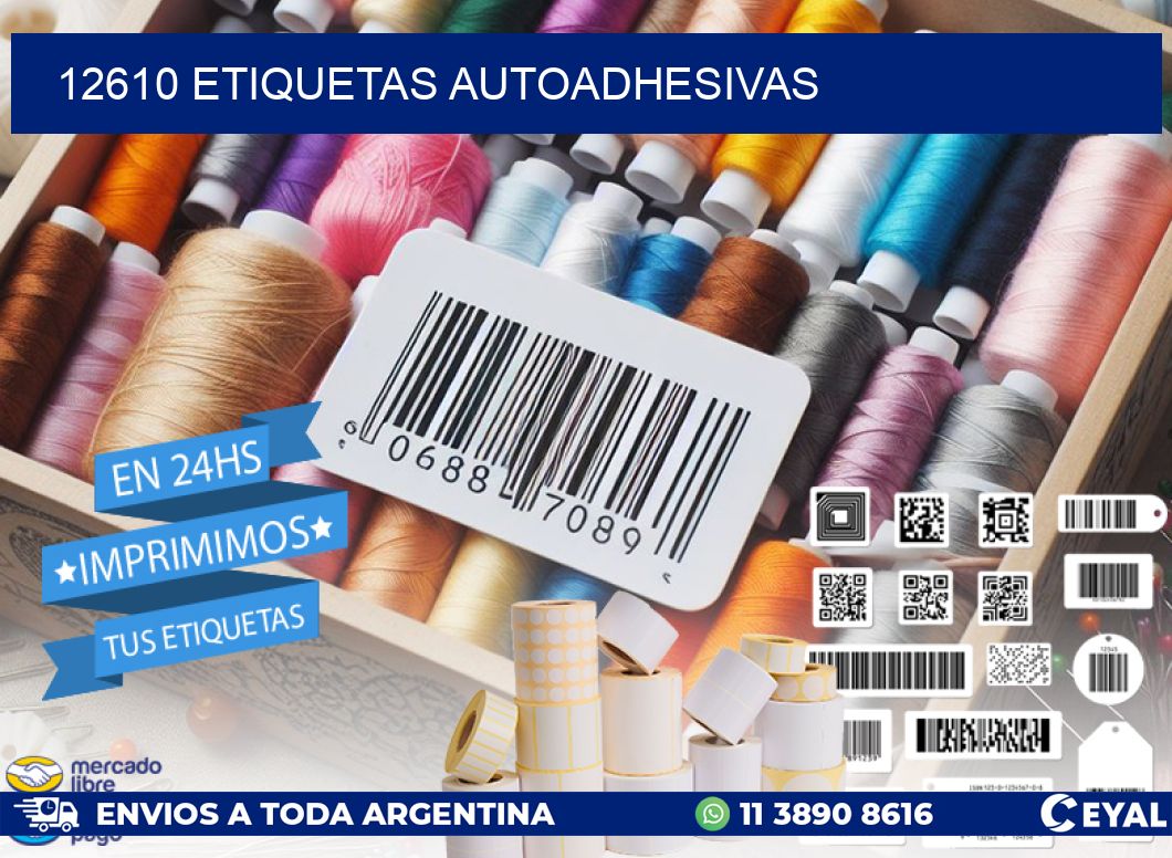 12610 ETIQUETAS AUTOADHESIVAS