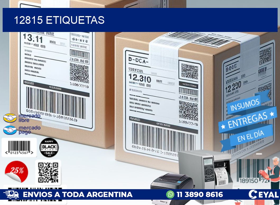 12815 ETIQUETAS