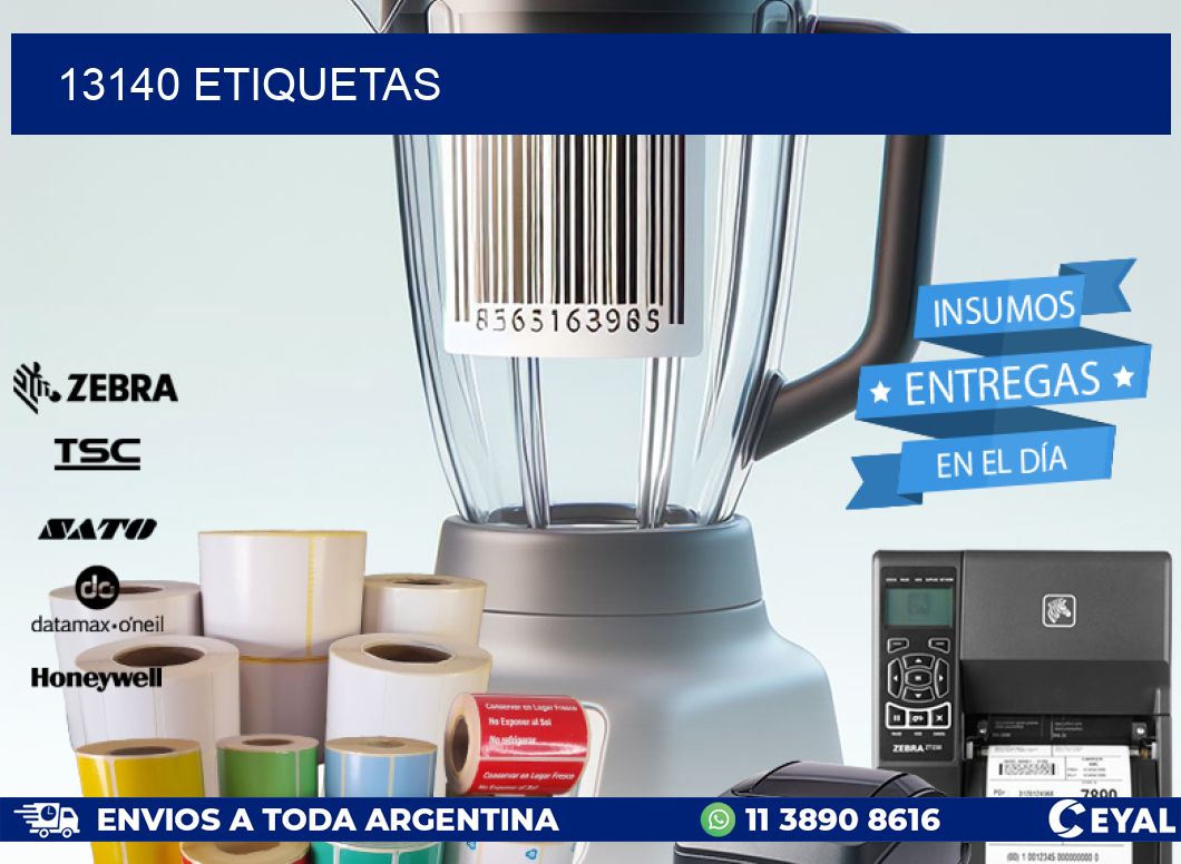 13140 ETIQUETAS