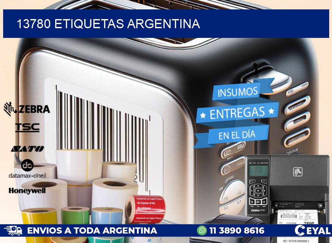 13780 ETIQUETAS ARGENTINA