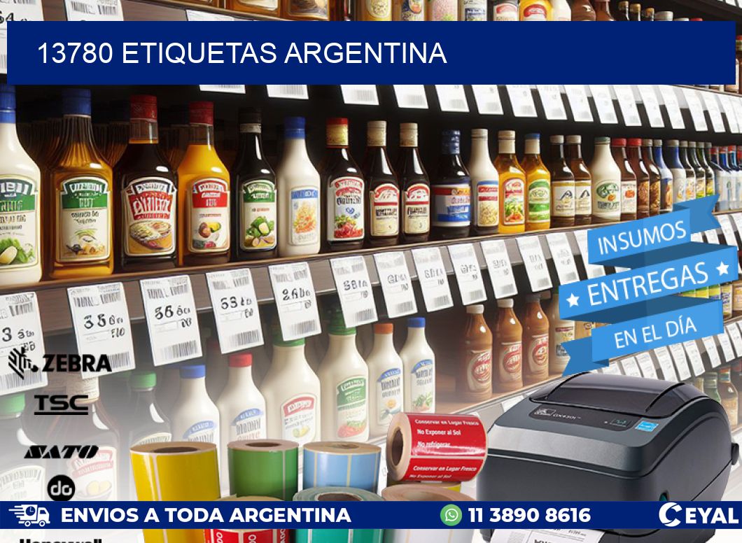 13780 ETIQUETAS ARGENTINA