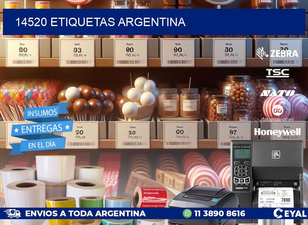 14520 ETIQUETAS ARGENTINA