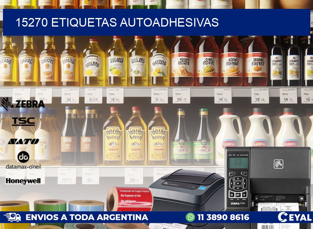 15270 ETIQUETAS AUTOADHESIVAS