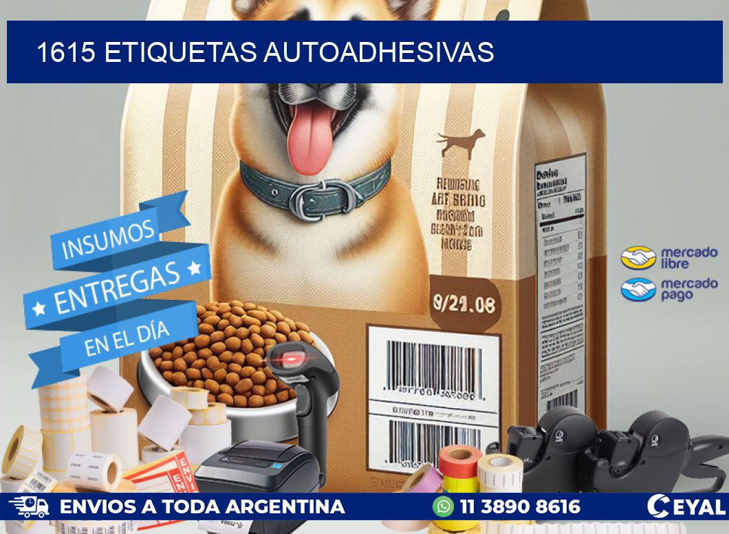 1615 ETIQUETAS AUTOADHESIVAS