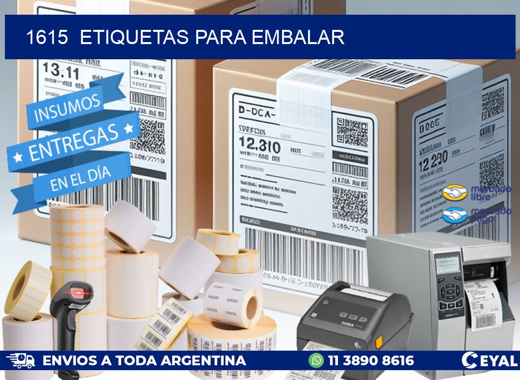 1615  ETIQUETAS PARA EMBALAR
