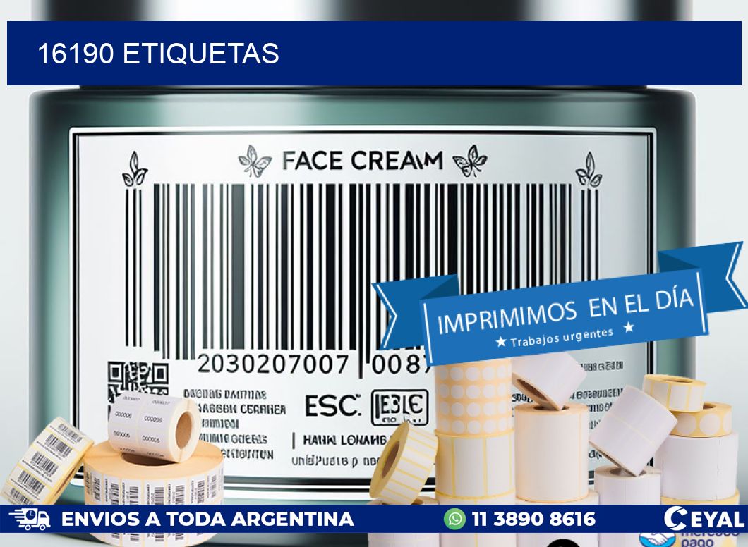 16190 ETIQUETAS