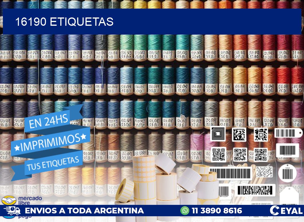 16190 ETIQUETAS