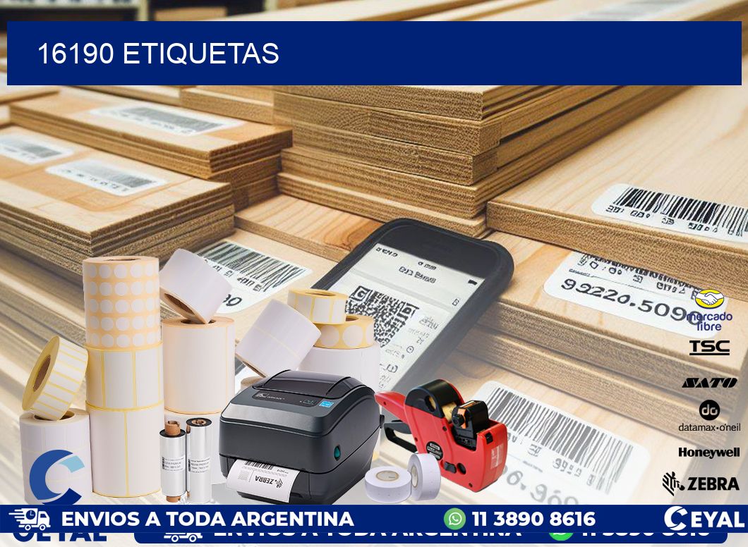 16190 ETIQUETAS