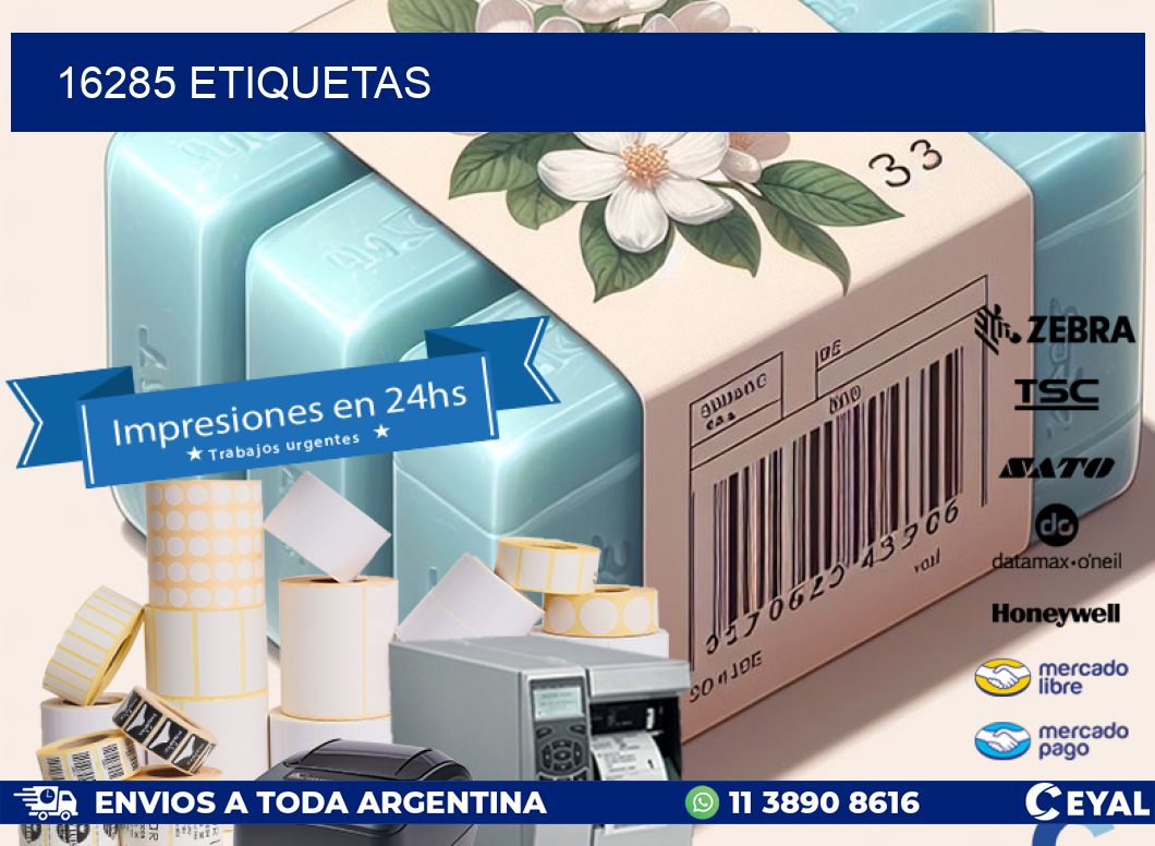 16285 ETIQUETAS