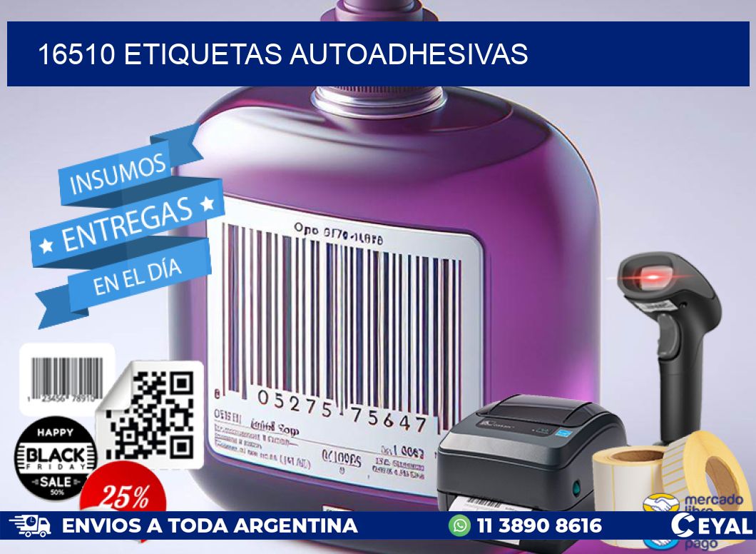 16510 ETIQUETAS AUTOADHESIVAS