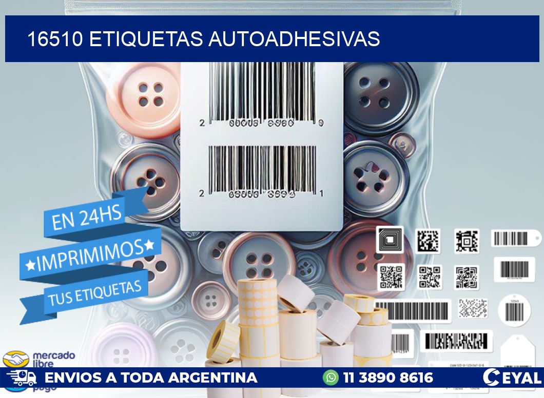 16510 ETIQUETAS AUTOADHESIVAS