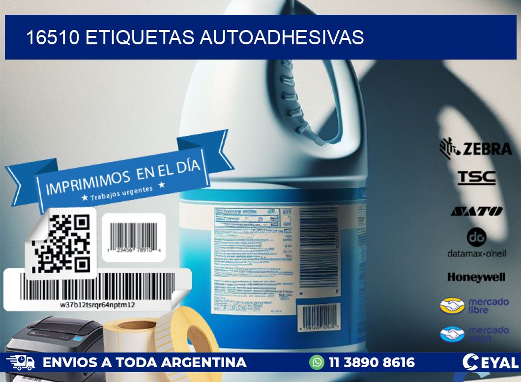 16510 ETIQUETAS AUTOADHESIVAS