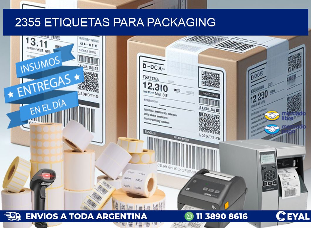 2355 ETIQUETAS PARA PACKAGING