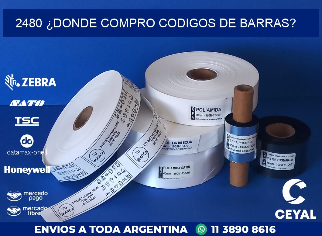 2480 ¿DONDE COMPRO CODIGOS DE BARRAS?